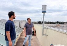 Medianeira instala pluviômetros automáticos para monitoramento das chuvas em tempo real