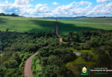 Governo Municipal inicia novo trecho de pavimentação asfáltica na Linha Pinheirinho