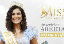 ESTÃO ABERTAS AS INSCRIÇÕES PARA O MISS MEDIANEIRA 2026