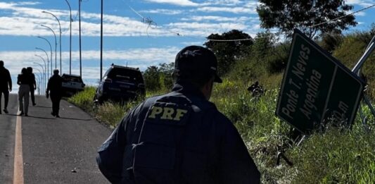 PRF atende atropelamento com vítima fatal na BR-277 em Foz do Iguaçu (PR)