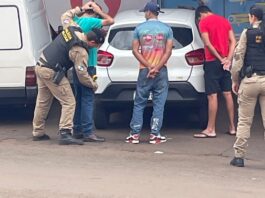 Suspeitos de furtos em estabelecimentos comerciais são detidos pela Polícia Militar em Missal