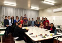 CRAS inicia curso de Corte e Costura em parceria com o SENAI