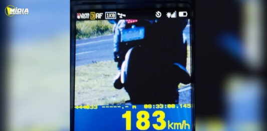 Mais de 590 motoristas são flagrados em excesso de velocidade no feriado
