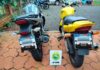 Motociclistas são notificados pela Polícia Militar de Itaipulândia durante fiscalização