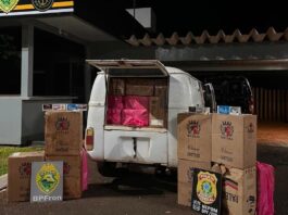Polícia apreende cigarros contrabandeados em distrito de Santa Helena