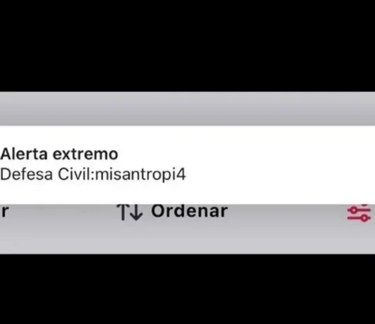 Alerta de “misantropia” da Defesa Civil pode ser considerado como um ato de terrorismo; entenda