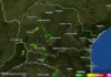 Rajadas de vento passam dos 60 km/h em cidades do Paraná nesta segunda-feira