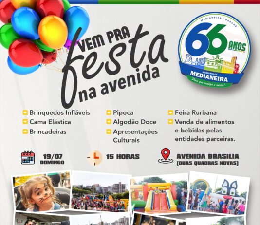 VEM PRA FESTA NA AVENIDA!