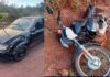 Motociclista fica gravemente ferido em acidente entre carro e moto no interior de Missal