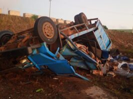Motorista morre em acidente na Ponte do Rio Chopim