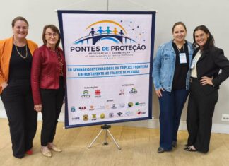 Medianeira participa de XII Seminário Internacional da Tríplice Fronteira sobre Enfrentamento ao Tráfico de Pessoas