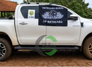 Patrulha Rural recupera em Missal caminhonete furtada no RS