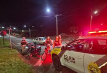 Operação Cidade Segura realiza fiscalização de trânsito e apreende 12 motocicletas em Medianeira