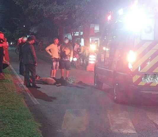 Homem morre após ser atingido por disparos em estabelecimento em Medianeira