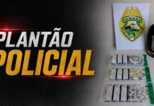 ROTAM apreende cocaína, crack e maconha durante ação contra o tráfico em Medianeira