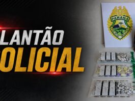 ROTAM apreende cocaína, crack e maconha durante ação contra o tráfico em Medianeira