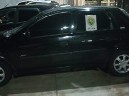 Veículo usado em roubo é localizado abandonado em Medianeira