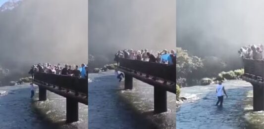 Turista que pulou nas Cataratas para recuperar celular recebeu multa de R$ 7,8 mil