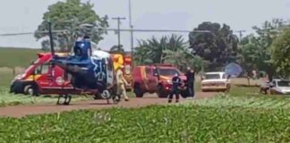 Casal é alvo de emboscada a tiros em estrada rural de Marechal Cândido Rondon
