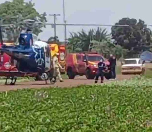 Casal é alvo de emboscada a tiros em estrada rural de Marechal Cândido Rondon