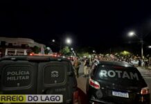 Briga generalizada após resultado das eleições deixa homem inconsciente no centro de Santa Helena