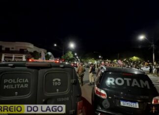 Briga generalizada após resultado das eleições deixa homem inconsciente no centro de Santa Helena