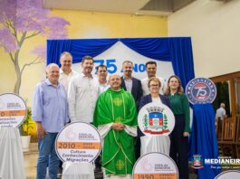 FÉ E MEMÓRIA: Missa celebra os 75 anos de fundação de Medianeira e homenageia gerações que construíram a cidade
