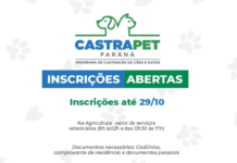 INSCRIÇÕES ABERTAS PARA O CASTRAPET PARANÁ!
